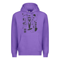 Purple gregory porter jazz music Premium Hoodie - linhVisuals