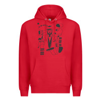 Red gregory porter jazz music Premium Hoodie - linhVisuals