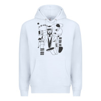 White gregory porter jazz music Premium Hoodie - linhVisuals