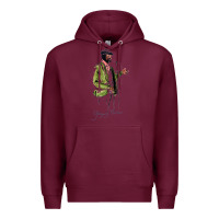 Burgundy gregory porter jazz music Premium Hoodie - linhVisuals
