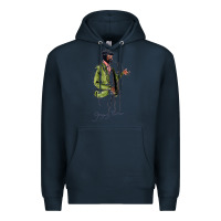 Navy gregory porter jazz music Premium Hoodie - linhVisuals