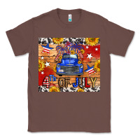 Chestnut Fourth Of July Truck Classic Tee - FaDigitalArtStudio