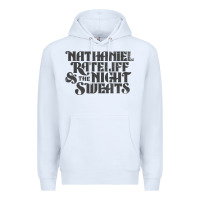 White nathaniel rateliff müsïc Premium Hoodie - linhVisuals