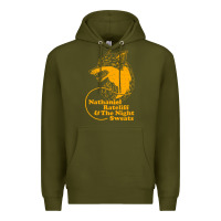 Army Green nathaniel rateliff müsïc Premium Hoodie - linhVisuals