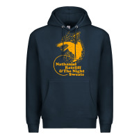 Navy nathaniel rateliff müsïc Premium Hoodie - linhVisuals
