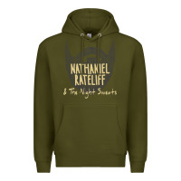 Army Green nathaniel rateliff müsïc Premium Hoodie - linhVisuals
