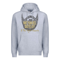 Heather Grey nathaniel rateliff müsïc Premium Hoodie - linhVisuals
