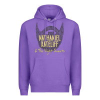Purple nathaniel rateliff müsïc Premium Hoodie - linhVisuals