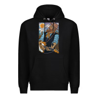 Black nathaniel rateliff müsïc Premium Hoodie - linhVisuals