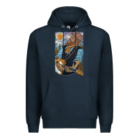 Navy nathaniel rateliff müsïc Premium Hoodie - linhVisuals