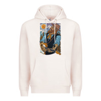Pale Pink nathaniel rateliff müsïc Premium Hoodie - linhVisuals