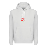 Dove Grey poker card player believe in something Premium Hoodie - linhVisuals
