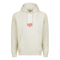 Oatmeal Heather poker card player believe in something Premium Hoodie - linhVisuals