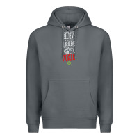 Rock poker card player believe in something Premium Hoodie - linhVisuals