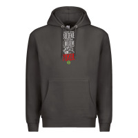Smoke poker card player believe in something Premium Hoodie - linhVisuals