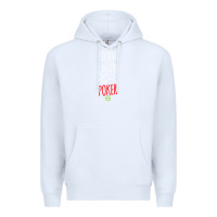 White poker card player believe in something Premium Hoodie - linhVisuals