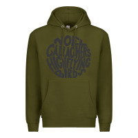 Army Green noel gallagher's high flying birds classic Premium Hoodie - linhVisuals