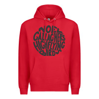 Red noel gallagher's high flying birds classic Premium Hoodie - linhVisuals