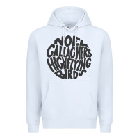 White noel gallagher's high flying birds classic Premium Hoodie - linhVisuals