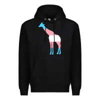Black transgender flag ftm mtf trans pride Premium Hoodie - linhVisuals