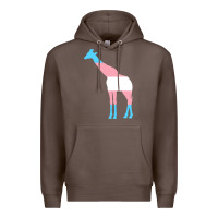Coffee transgender flag ftm mtf trans pride Premium Hoodie - linhVisuals