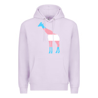 Lilac transgender flag ftm mtf trans pride Premium Hoodie - linhVisuals