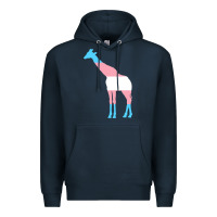 Navy transgender flag ftm mtf trans pride Premium Hoodie - linhVisuals