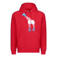 Red transgender flag ftm mtf trans pride Premium Hoodie - linhVisuals