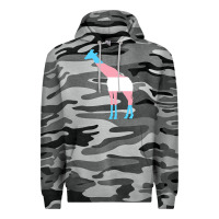 Slate Camo transgender flag ftm mtf trans pride Premium Hoodie - linhVisuals