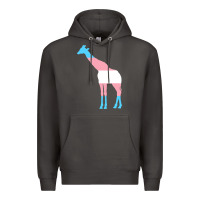 Smoke transgender flag ftm mtf trans pride Premium Hoodie - linhVisuals