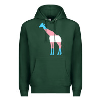Sports Green transgender flag ftm mtf trans pride Premium Hoodie - linhVisuals