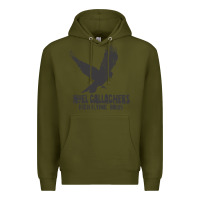 Army Green noel gallagher's high flying birds classic Premium Hoodie - linhVisuals