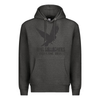 Charcoal Heather noel gallagher's high flying birds classic Premium Hoodie - linhVisuals