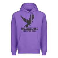 Purple noel gallagher's high flying birds classic Premium Hoodie - linhVisuals