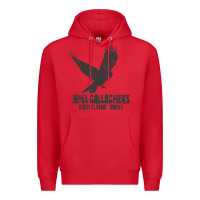 Red noel gallagher's high flying birds classic Premium Hoodie - linhVisuals