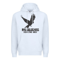 White noel gallagher's high flying birds classic Premium Hoodie - linhVisuals
