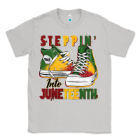 Moon Dust steppin' into juneteenth Classic Tee - BarkalooDesign