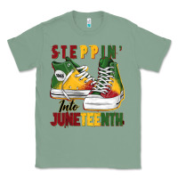 Sage steppin' into juneteenth Classic Tee - BarkalooDesign