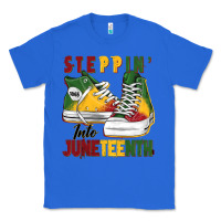 True Royal steppin' into juneteenth Classic Tee - BarkalooDesign