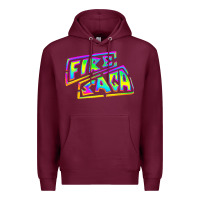 Burgundy fire saga music Premium Hoodie - linhVisuals
