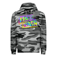 Slate Camo fire saga music Premium Hoodie - linhVisuals