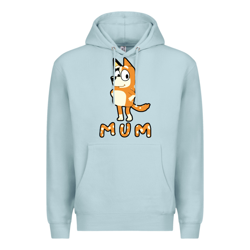 Bluey Mom Premium Hoodie by linhVisuals | Teevron
