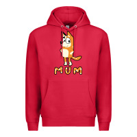 Cardinal bluey mom Premium Hoodie - linhVisuals