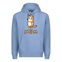 Colony Blue bluey mom Premium Hoodie - linhVisuals