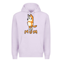 Lilac bluey mom Premium Hoodie - linhVisuals