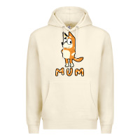 Sandshell bluey mom Premium Hoodie - linhVisuals