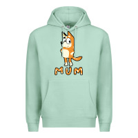 Seafoam bluey mom Premium Hoodie - linhVisuals