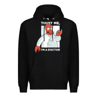 Black doctor zoidberg who Premium Hoodie - linhVisuals