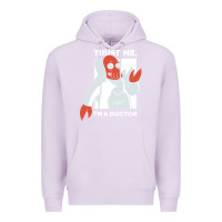 Lilac doctor zoidberg who Premium Hoodie - linhVisuals