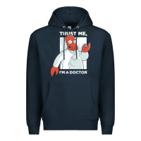 Navy doctor zoidberg who Premium Hoodie - linhVisuals